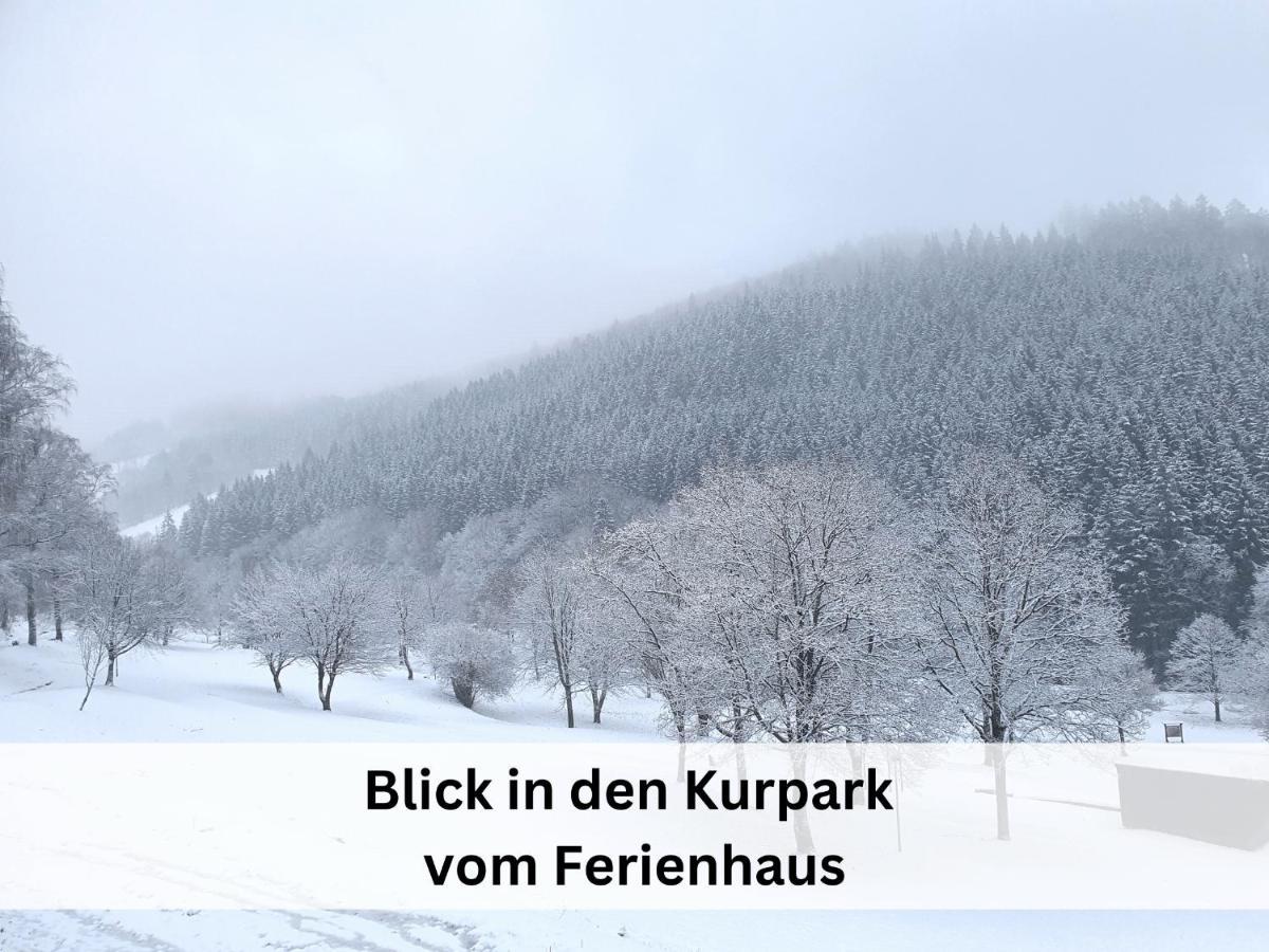 Ferienhaus Familienparadies: Indoor-Spielplatz, Pool und Sauna für 18 Personen Schmallenberg Exterior photo